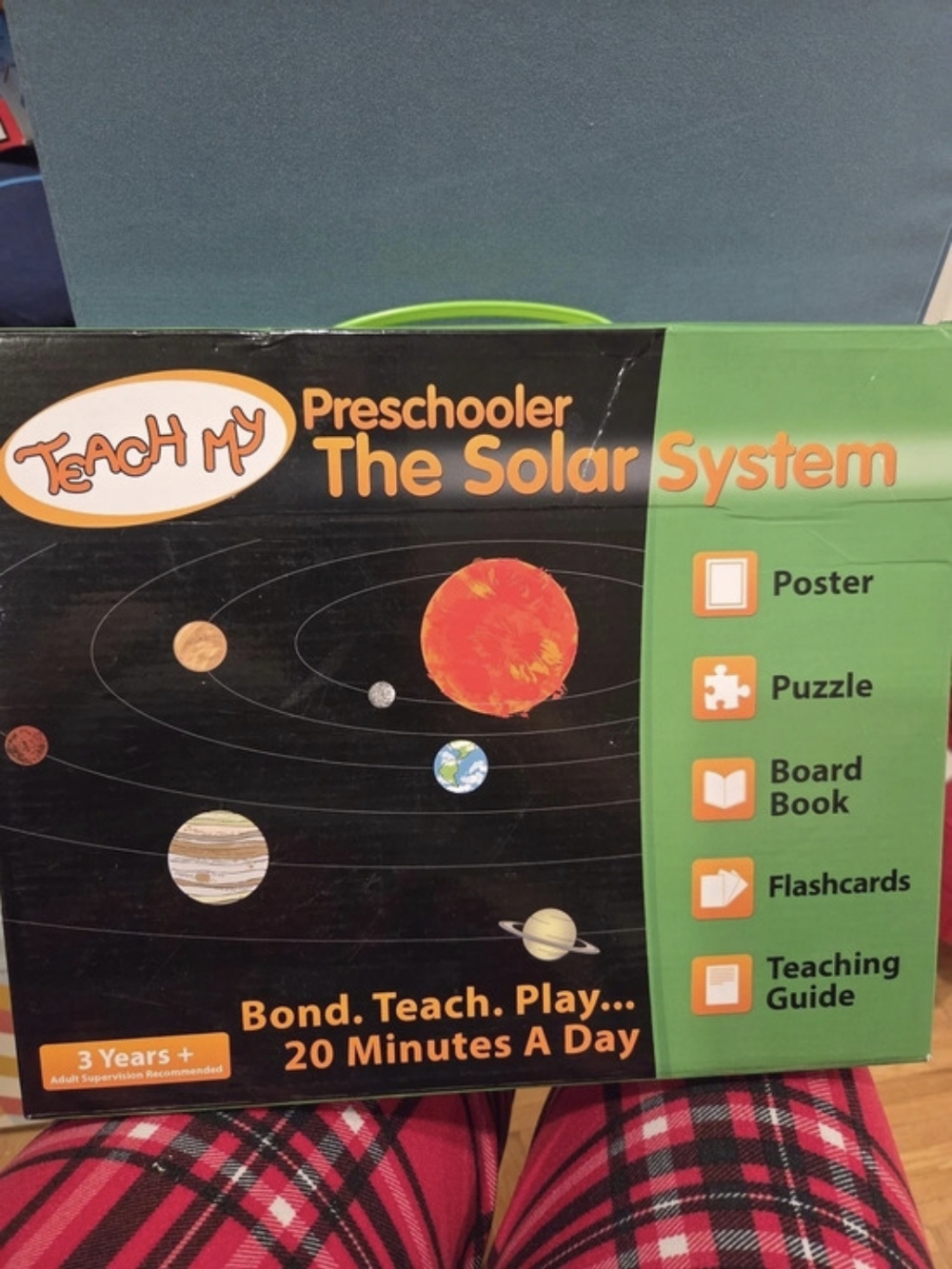 Teach My Preschooler The Solar System Learning Kit
